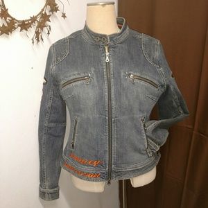Harley Davidson jean jacket
